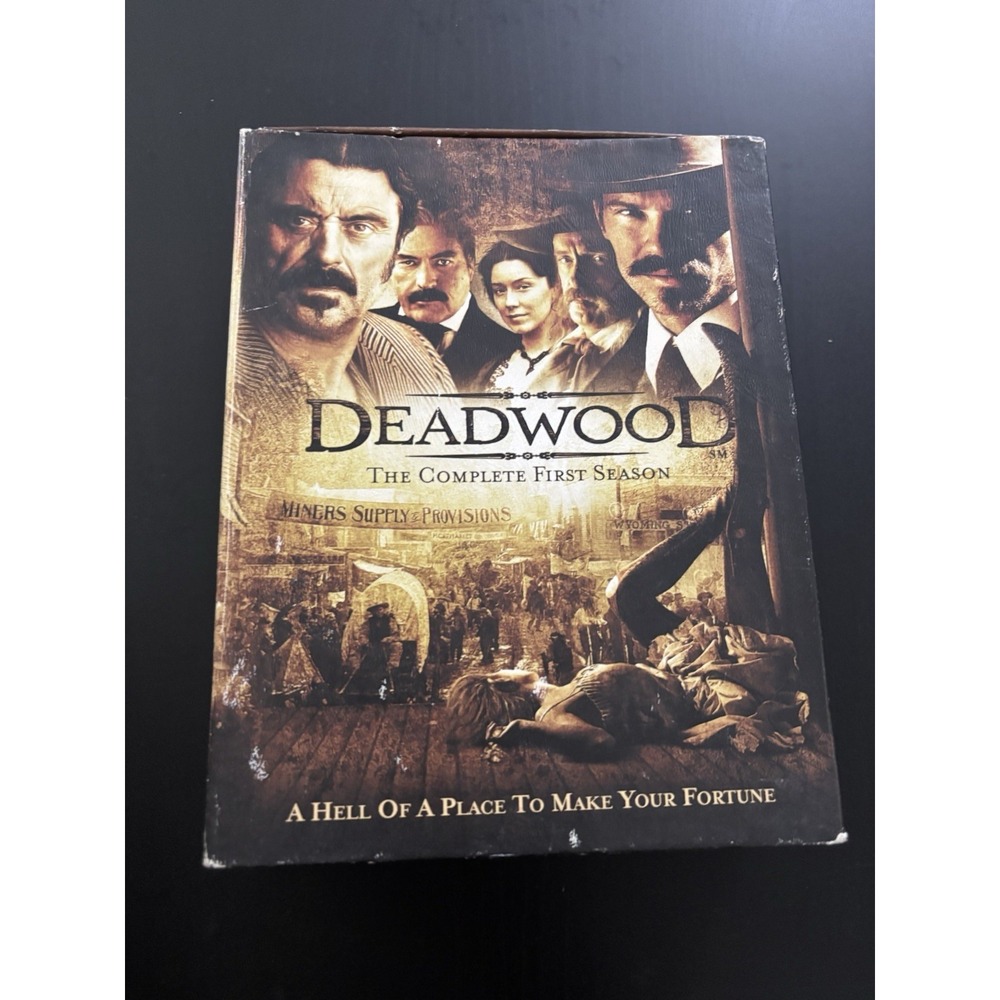 Deadwood‎ HBO SERIES - The Complete First Season (1, DVD, 2005, 6-Disc Set)